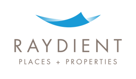 Raydient Places + Properties logo